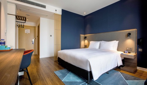 Zimmer, 1 King-Bett, barrierefrei