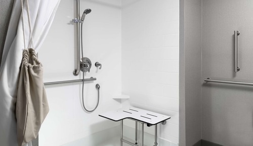 Zimmer, 1 King-Bett, barrierefrei (Roll-In Shower, Mobility & Hearing)