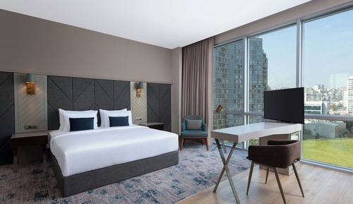 Suite, 1 King-Bett und Schlafsofa