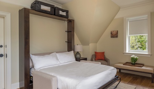Classic-Studio, Blick auf den Innenhof, Eckzimmer