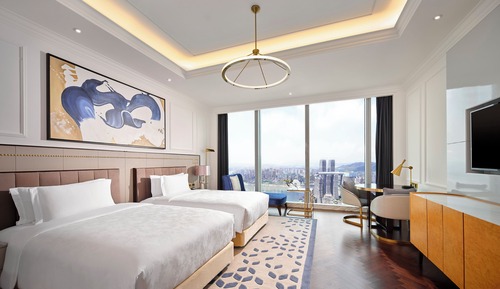 Premium-Zimmer, 2 Einzelbetten, Flussblick