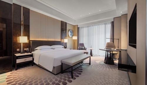 Standardzimmer, 1 Doppelbett, barrierefrei, Zutritt zur Club Lounge (Super King)