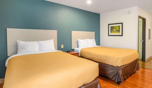 Zimmer, 2 Doppelbetten, barrierefrei, Nichtraucher