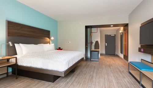 Zimmer, 1 King-Bett, barrierefrei (Roll-In Shower)