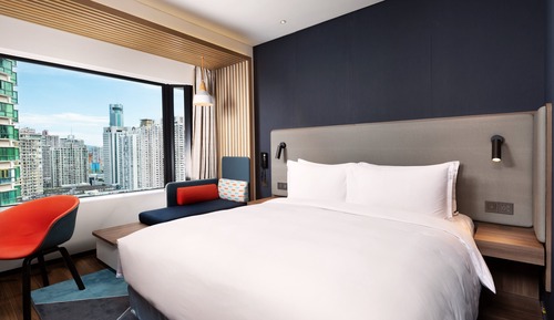 Standardzimmer, 1 King-Bett, Stadtblick