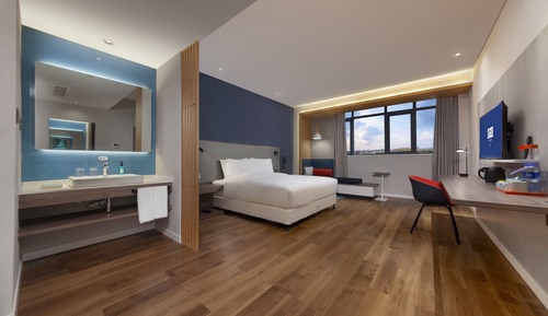 Standardzimmer, 1 King-Bett, Gartenblick