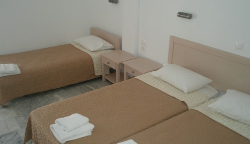Dreibettzimmer, Bergblick