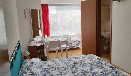 Comfort-Dreibettzimmer, Kühlschrank und Mikrowelle, Erdgeschoss