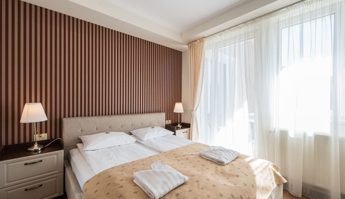 Comfort-Doppelzimmer, Balkon, Blick auf den Innenhof