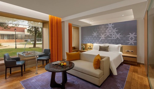 Suite, 1 King-Bett, Poolblick
