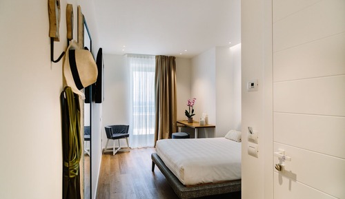 Superior-Doppelzimmer, Terrasse, Meerblick