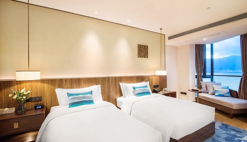 Executive-Zweibettzimmer, Seeblick