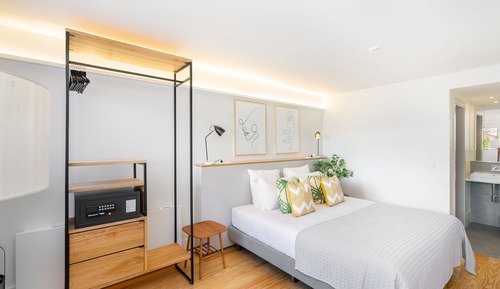 Deluxe-Doppel- oder -Zweibettzimmer