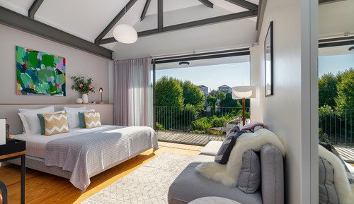Premium-Doppel- oder -Zweibettzimmer