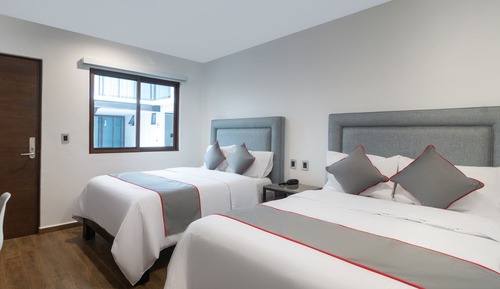 Standardzimmer, 2 Doppelbetten