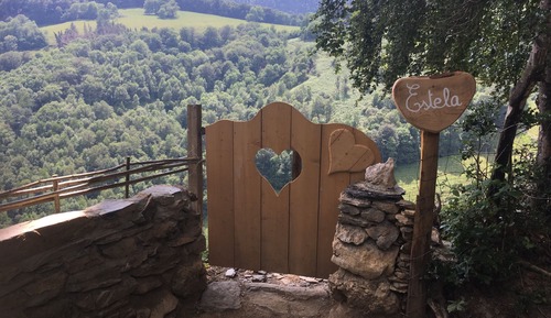 Honeymoon-Chalet, mit Bad, Bergblick