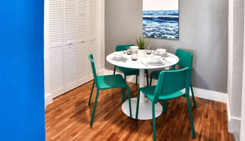 Standard-Apartment, 1 Queen-Bett und Schlafsofa, Küche, Stadtblick