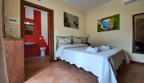 Doppelzimmer, Terrasse (Zaffiro)