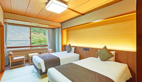 Traditional-Zweibettzimmer, Nichtraucher (Japanese-style room)