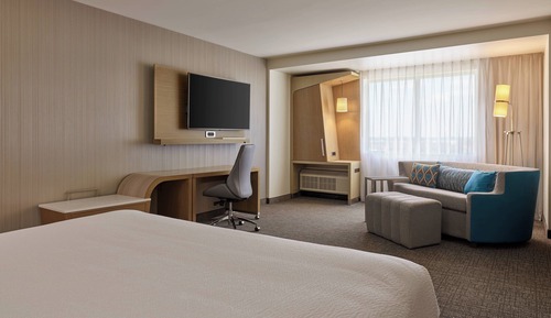 Zimmer, 1 King-Bett und Schlafsofa