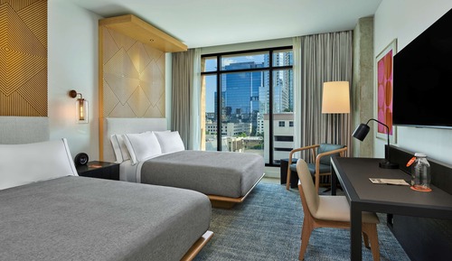 Premium-Zimmer, 2 Queen-Betten (Urban View)