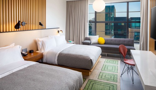 Zimmer, 2 Queen-Betten, barrierefrei