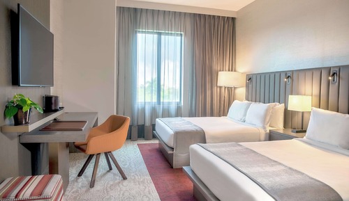 Zimmer, 2 Queen-Betten