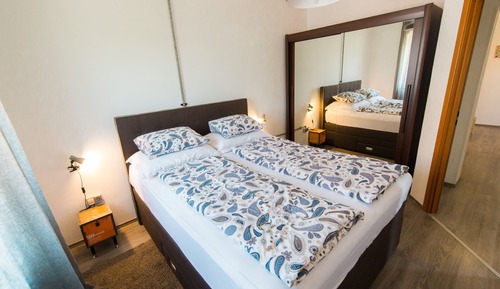 Familienapartment, Gartenblick