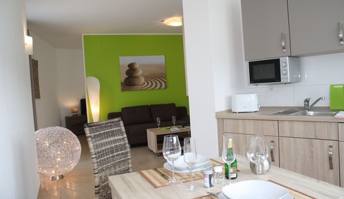 Junior-Apartment, 1 King-Bett und Schlafsofa, Nichtraucher, mit Bad