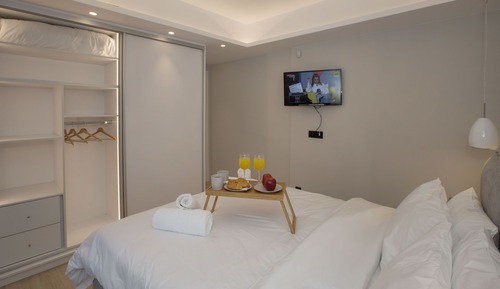 Design-Apartment, 1 Schlafzimmer, Balkon (1)