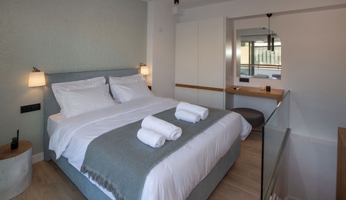 Luxury-Penthouse, 1 Schlafzimmer, Whirlpool, Stadtblick (5&6)