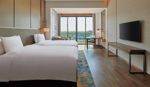 Executive-Zimmer, 2 Einzelbetten, Ausblick