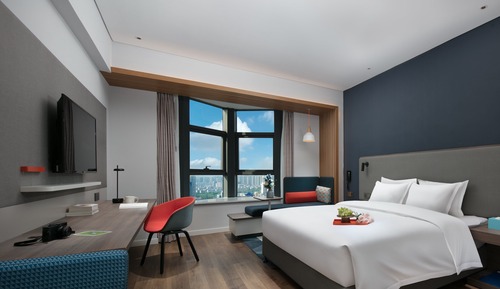 Standardzimmer, 1 King-Bett, Bergblick