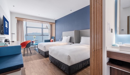 Deluxe-Zimmer, 2 Einzelbetten, Stadtblick
