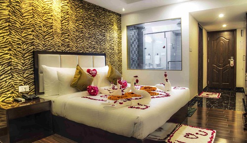 Premium-Zimmer, 1 Schlafzimmer, Talblick