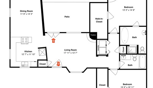 Ferienhaus (2 Bedrooms)
