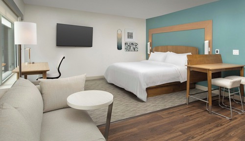 Studio, 1 King-Bett und Schlafsofa