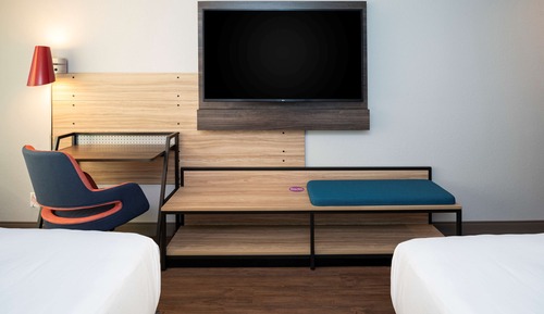 Zimmer, 2 Queen-Betten, barrierefrei (Roll-In Shower)