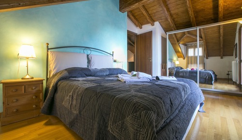 Familienapartment, 2 Schlafzimmer, 2 Bäder, Bergseite (Blevio Panoramica)