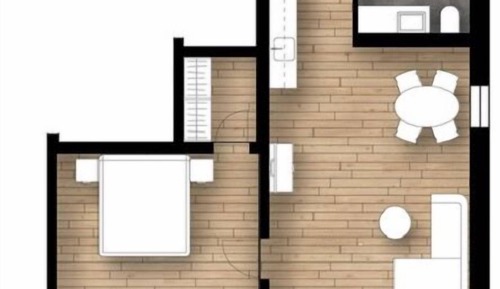 Standard-Apartment, Balkon