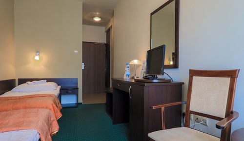 Zweibettzimmer, Nichtraucher, mit Bad