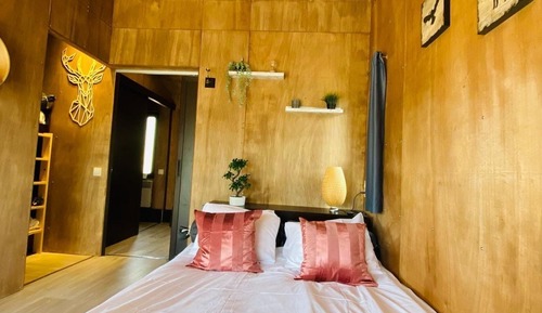 Premium-Bungalow, 1 Schlafzimmer, Whirlpool, Gartenblick