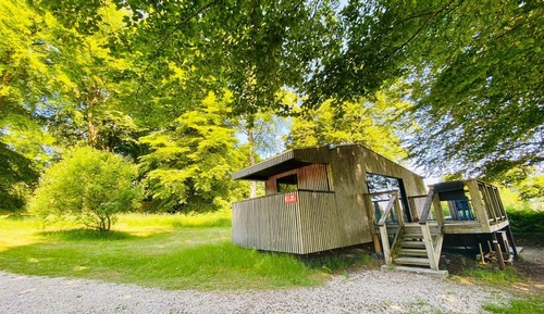 Deluxe-Bungalow, 2 Schlafzimmer, Whirlpool, Gartenblick