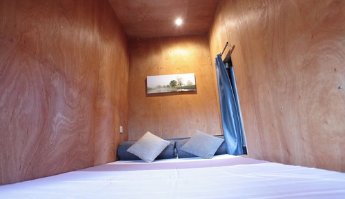 Comfort-Baumhaus, 2 Schlafzimmer, Terrasse, Gartenblick