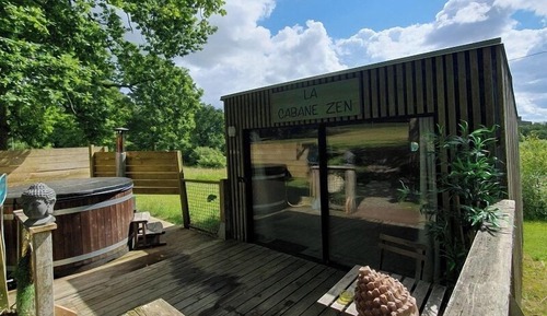 Honeymoon-Zimmer, 1 Schlafzimmer, Whirlpool, Gartenblick