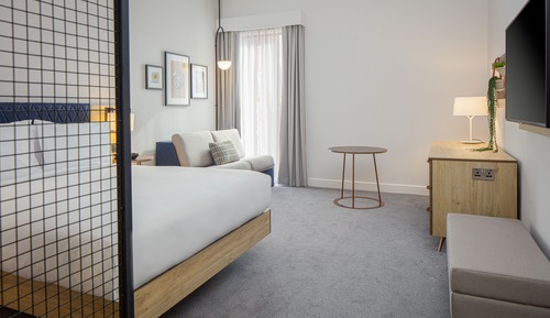 Zimmer, 1 Queen-Bett und Schlafsofa