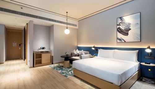 Comfort-Zimmer, 1 King-Bett, Seeblick