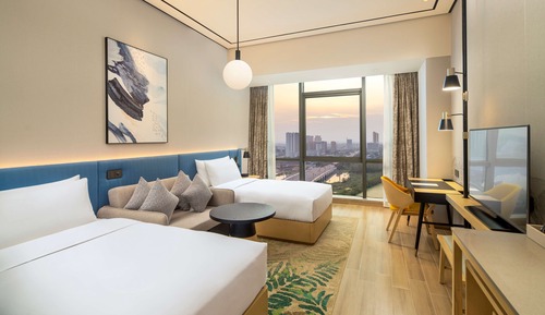Comfort-Zimmer, 2 Einzelbetten, Seeblick