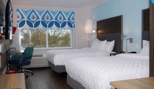 Zimmer, 2 Queen-Betten