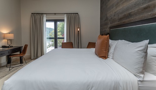 Luxury-Zimmer, Gartenblick